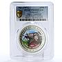 Saharawi 1000 pesetas 1st Atlantic Crossing Lindbergh PR68 PCGS CuNi coin 1997