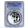 Russia 3 rubles Magic of Theatre Nutcracker Ballet PR69 PCGS silver coin 2018