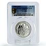 Poland 10 zlotych 100 Years of Wroclaw City Monuments PR69 PCGS silver coin 2000