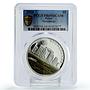 Palau 5 dollars World of Wonders Stonehenge Complex PR69 PCGS silver coin 2010