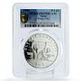 Malta 5 liri Atlanta Olympic Games Water Polo Sports PR69 PCGS silver coin 1996