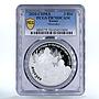 Russia 3 rubles Folk Legends Folktales Morozko PR70 PCGS silver coin 2020