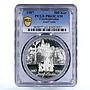 Czechoslovakia 500 korun Painter Josef Lada PR63 PCGS silver coin 1987