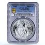 Czechoslovakia 500 korun National Theater in Prague MS67 PCGS silver coin 1983