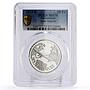 Switzerland 20 francs Solar Impulse Aircraft Plane MS70 PCGS silver coin 2015