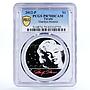 Tuvalu 1 dollar Actress Singer Model Marylin Monroe PR70 PCGS silver coin 2012