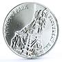 Slovakia 500 korun National Park Forest Slovensky Raj Landscape silver coin 1994