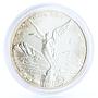 Mexico 1 onza Libertad Angel of Independence silver coin 2001
