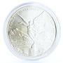 Mexico 1 onza Libertad Angel of Independence silver coin 2002