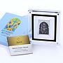 Niue 2 dollars Faith Religion Archangel Michael proof colored silver coin 2020
