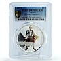 Tuvalu 1 dollar Great Warriors Roman Legioner Soldier PR70 PCGS silver coin 2010