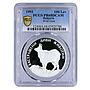 Bulgaria 100 leva Endangered Wildlife Wild Goat Fauna PR68 PCGS silver coin 1993
