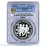 Bulgaria 10 leva International Year of the Child PR68 PCGS silver coin 1979