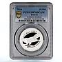 Belarus 10 rubles Endangered Wildlife Cuckoo Bird Fauna PR70 PCGS Ag coin 2014