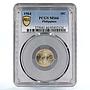 Philippines 10 centavos State Coinage Woman with Hammer MS66 PCGS CuZn coin 1964