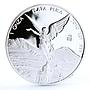 Mexico 1 onza Libertad Angel of Independence proof silver coin 2010