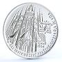 Czech Republic 200 korun St Vitus Cathedral Church Architecture silver coin 1994