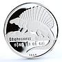 Vietnam 100 dong Prehistoric Animals Edaphosaurus Fauna proof silver coin 1994