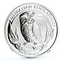 Australia 1 dollar Endangered Wildlife Kookaburra Bird Fauna silver coin 2012