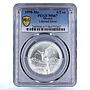 Mexico 1/2 onza Libertad Angel of Independence MS67 PCGS silver coin 1998