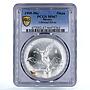 Mexico 1 onza Libertad Angel of Independence MS67 PCGS silver coin 1999