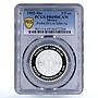 Mexico 1/2 onza Piedra de Los Soles Aztec Sun Stone PR69 PCGS silver coin 1992