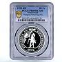 Switzerland 50 francs Thurgau Shooting Festival Mercenary PR69 PCGS Ag coin 1993