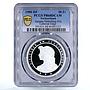 Switzerland 50 francs Aargau Brugg Shooting Festival PR68 PCGS silver coin 1988