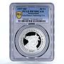 Switzerland 50 francs Schaffhauer Shooting Festival Ram PR70 PCGS Ag coin 1997