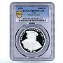 Togo 1000 francs Religion Reformation Martin Luther PR69 PCGS silver coin 1999