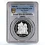 San Marino 10 euro Sculptor Antonio Canova Graces PR69 PCGS silver coin 2006