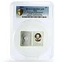 Niue 2 dollars 450 Years William Shakespeare Literature PR69 PCGS Ag coin 2014