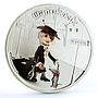 Cook Islands 5 dollars Soviet Cartoons Shapoklyak Rat proof silver coin 2011