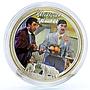 Niue 2 dollars Soviet Films Caucasian Style Saakhov Dzhabrail silver coin 2013