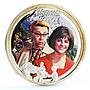 Niue 2 dollars Soviet Films Caucasian Style Shurik Nina proof silver coin 2013