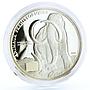 Ivory Coast 1000 francs Ancient Animals Mammoth Elephant Fauna silver coin 2010