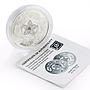 Fiji 10 dollars Jewel Filigree Zirconia Star Precious Ornament Art Ag coin 2012