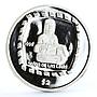 Mexico 2 pesos Senor de Las Limas Lord of Limes Statue proof silver coin 1996