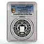 Uzbekistan 50000 som Traditional Navruz Holiday Branches PR70 PCGS Ag coin 2022