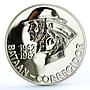 Philippines 50 piso 40th Anniversary of Bataan silver coin 1982