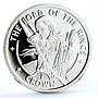 Isle of Man 1 crown Lord of the Rings Elf Archer Legolas proof silver coin 2003