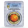 Australia 5 dollars Planetary Coin Sun Space Galaxy MS69 PCGS AlBronze coin 2017