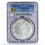 Mexico 1 onza Libertad Angel of Independence MS68 PCGS silver coin 2004