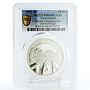 Switzerland 50 francs Zurich Dielsdorf Shooting Festival PR69 PCGS Ag coin 1992