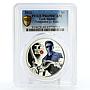 Cook Islands 5 dollars Famous Films Terminator Rider PR69 PCGS silver coin 2011