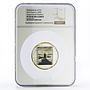 Cook Islands 20 dollars Caspar Art Wanderer Above Sea Fog PF69 NGC Ag coin 2016