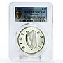 Ireland 10 euro St Brendan the Navigator Ship Boat PR70 PCGS silver coin 2011