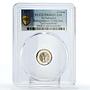 Salvador 1 colon 150 Years Independence La Fecundidad Art PR68 PCGS Ag coin 1971