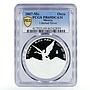 Mexico 1 onza Libertad Angel of Independence PR69 PCGS silver coin 2007