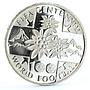Switzerland 20 francs 100th Anniversary of FIFA Football proof silver coin 2004